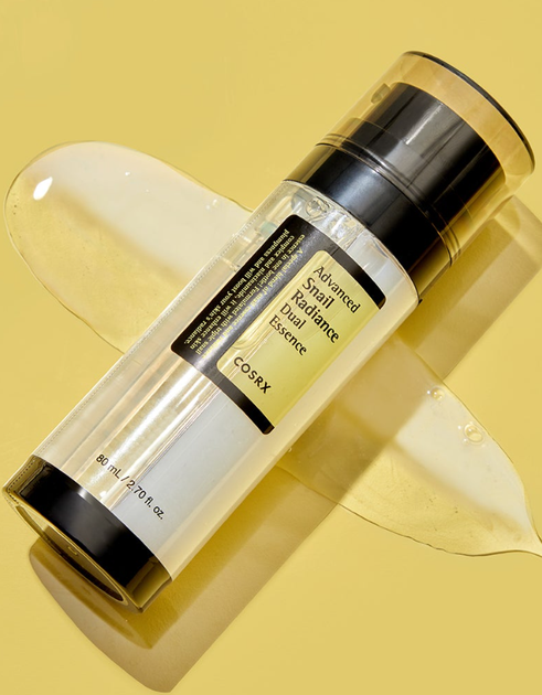Двойная эссенция с муцином улитки для сияния кожи COSRX Advanced Snail Radiance Dual Essence 80ml - изображение 2
