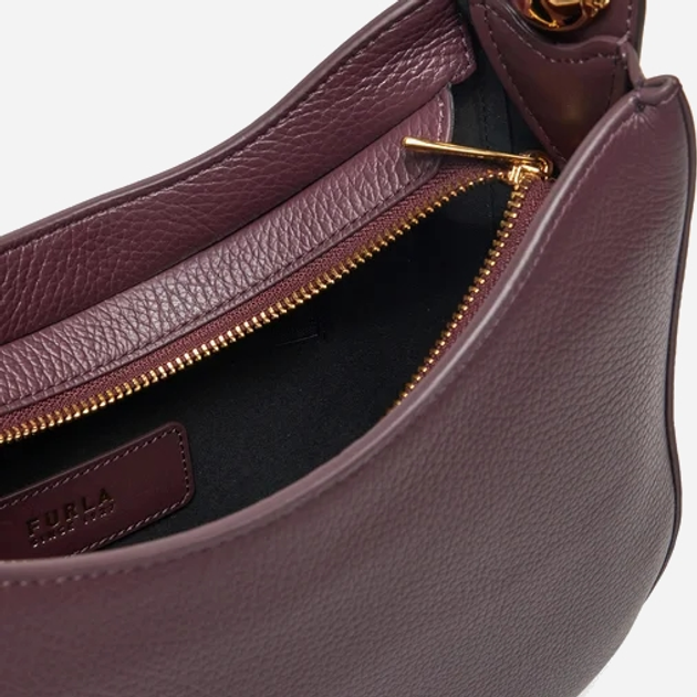 Сумка багет жіноча з натуральної шкіри Furla WB01489BX01762516S1002 Коричнева (8050597546797) - зображення 6