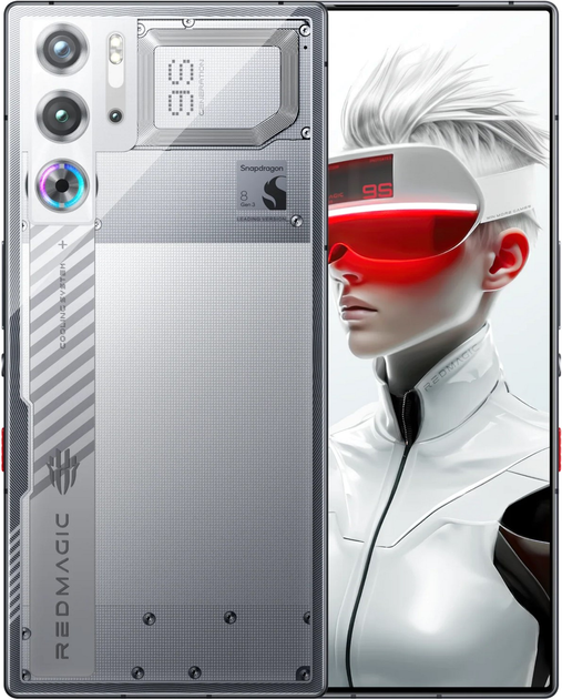 Smartfon ZTE Nubia REDMAGIC 9S Pro 16/512GB Snowfall (6974608318642) - obraz 1