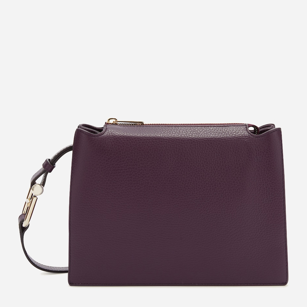 Torebka crossbody damska ze skóry naturalnej Furla WB01275HSF0002516S1007 Bordowa (8050597535654) - obraz 1