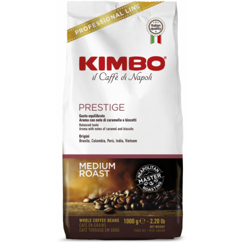 Кава в зернах Kimbo Prestige 1 кг - Фото 1 Кава в зернах Kimbo Prestige 1 кг - зображення 1