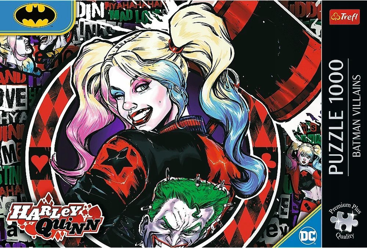 Пазл Trefl Premium Plus Quality Batman Villains Harley Quinn 1000 елементів (5900511108378) - зображення 3
