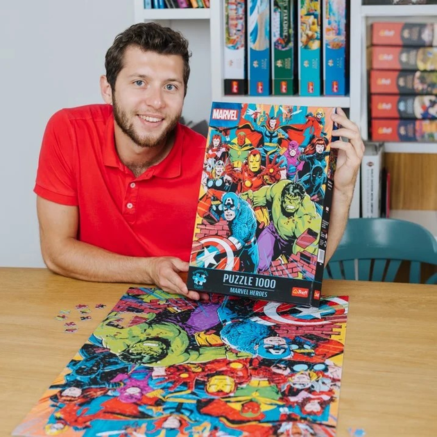 Пазл Trefl Premium Plus Quality Marvel Heroes 1000 елементів (5900511108811) - зображення 4