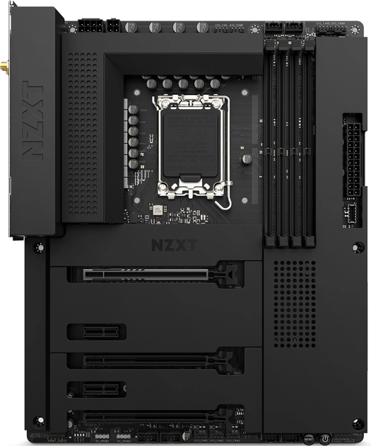 Материнська плата NZXT N7 Z790 (s1700, Intel Z790, PCI-Ex16) Matte Black (N7-Z79XT-B1) - зображення 1