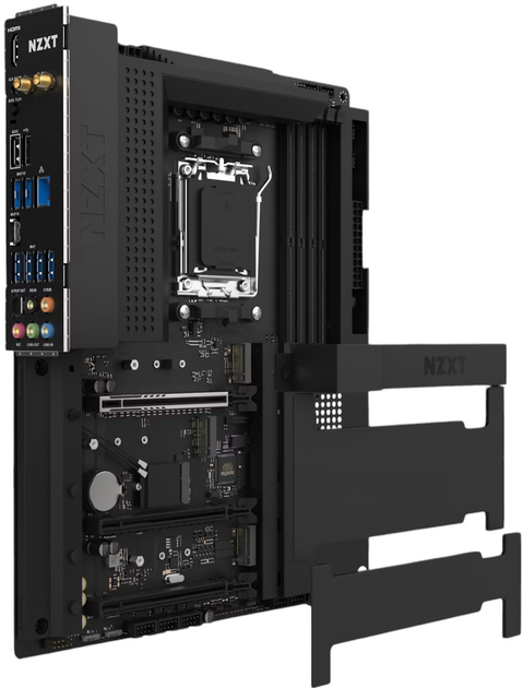 Материнська плата NZXT N7 B650E (sAM5, AMD B650E, PCI-Ex16) Matte Black (N7-B65XT-B1) - зображення 3