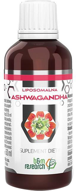 Suplement diety Botanical & Medicinal Research Ashwagandha liposomalna 50 ml (5900378603573) - obraz 1