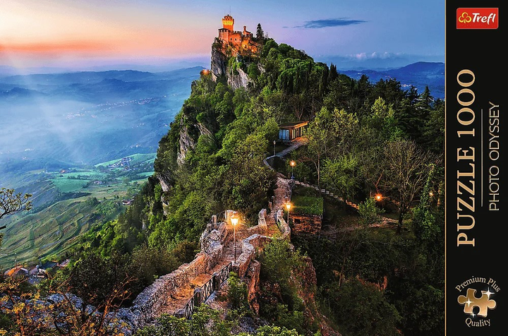 Puzzle Trefl Premium Plus Quality Photo Odyssey: Wieża Cesta San Marino 1000 elementów (5900511108224) - obraz 3