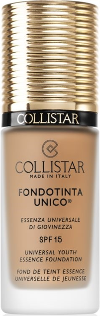 Тональний крем Collistar Unique Foundation Universal Essence of Youth SPF 15 N°3 G Golden Beige (8015150135856) - зображення 1