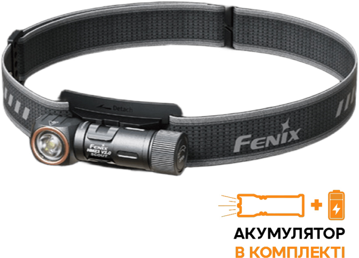 Фонарь налобный Fenix Scout HM23 V2.0 Лимитированная серия Красный свет (Scout) - изображение 1