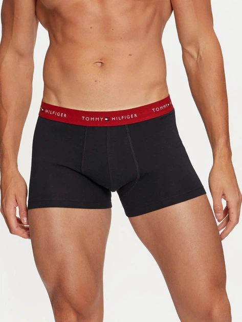Набір трусів-боксерів чоловічих Tommy Hilfiger UM0UM03385-0W4 XXL 7 шт Чорний (8720637185575) - зображення 5