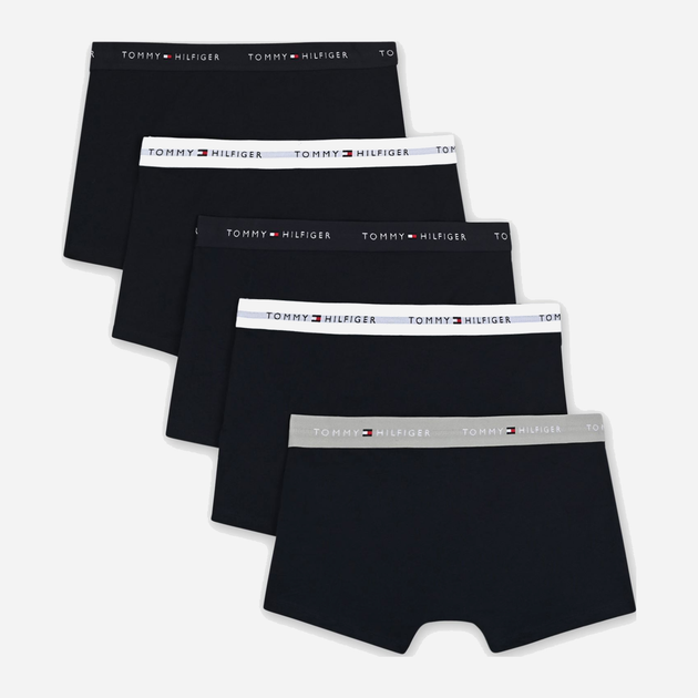 Zestaw majtek boxer męski Tommy Hilfiger UM0UM03061 L 5 szt Czarny (8720637187326) - obraz 2