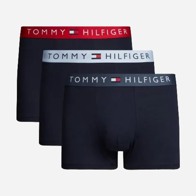 Набір трусів-боксерів чоловічих Tommy Hilfiger UM0UM03181 XL 3 шт Чорний (8720637187661) - зображення 1