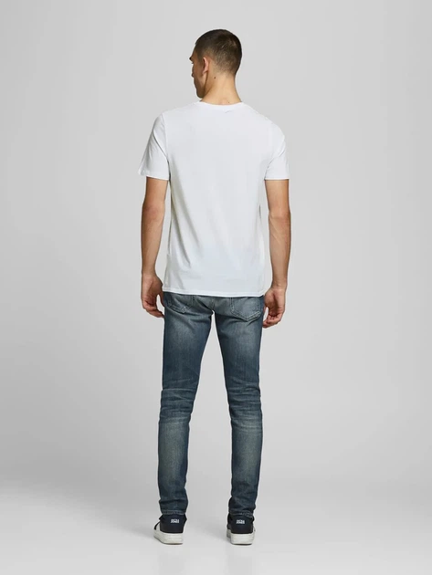 Футболка Jack&Jones Corp Logo Білий М 12137126 - Фото 3 Футболка Jack&Jones Corp Logo Білий М 12137126 - зображення 3