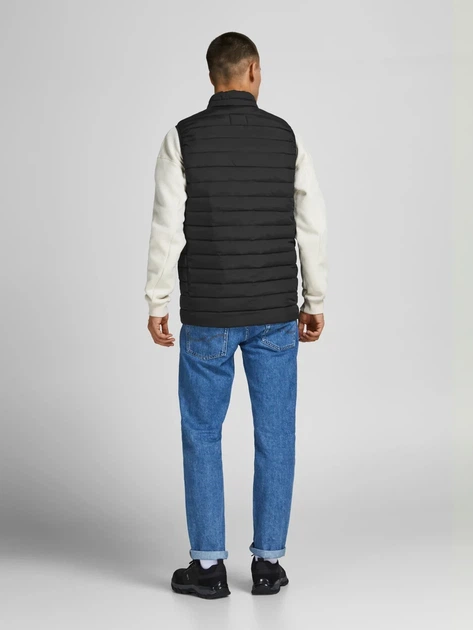 Безрукавка Jack & Jones Recycle BodyWarmer 12211132 S Чорний - изображение 5