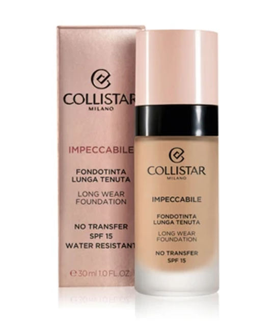 Podkład do twarzy Collistar Impeccabile długotrwały SPF 15 4 G Gold Sand 30 ml (8015150132114) - obraz 2