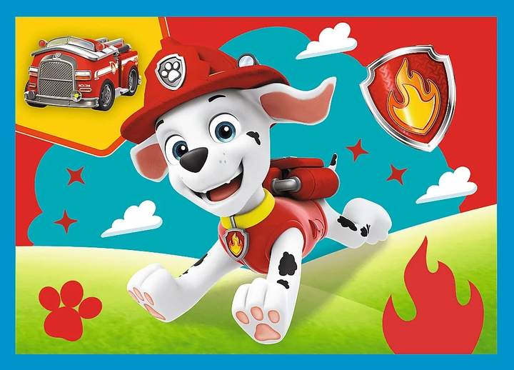 Puzzle Trefl Nickelodeon Psi Patrol 4 w 1 71 element (5900511346282) - obraz 3