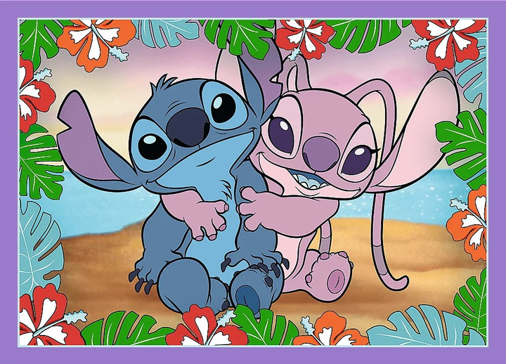 Puzzle Trefl Disney Lilo & Stitch Szalony dzień 4 w 1 207 elementów (5900511346336) - obraz 2