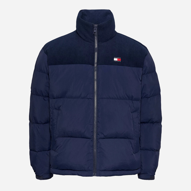 Пуховик зимовий короткий чоловічий Tommy Hilfiger DM0DM20004-C1G L Темно-синій (8720637321263) - зображення 5