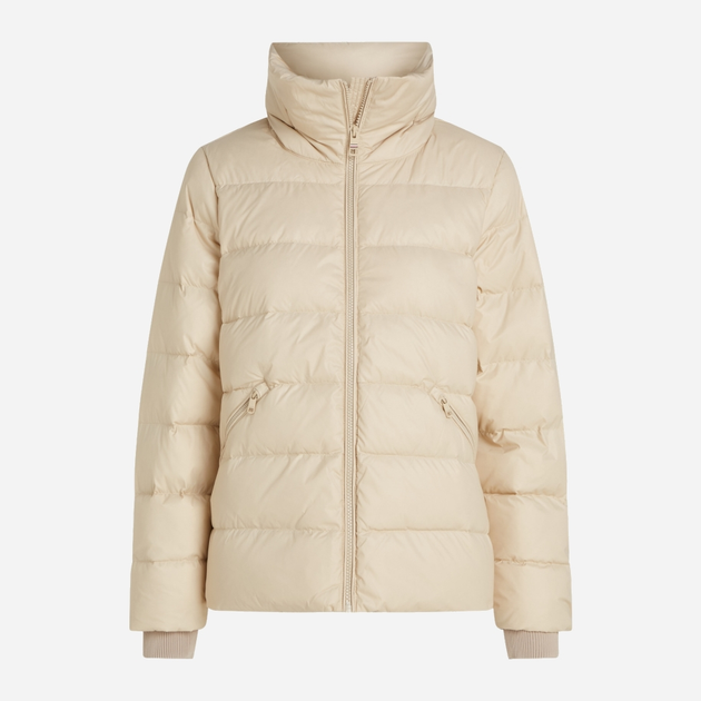 Kurtka puchowa damska zimowa Tommy Hilfiger WW0WW43118-ACI M Beżowa (8720637658857) - obraz 5