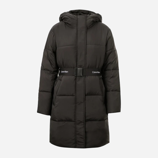 Kurtka puchowa damska zimowa Calvin Klein J20J224122-BEH L Czarna (8720639430574) - obraz 3