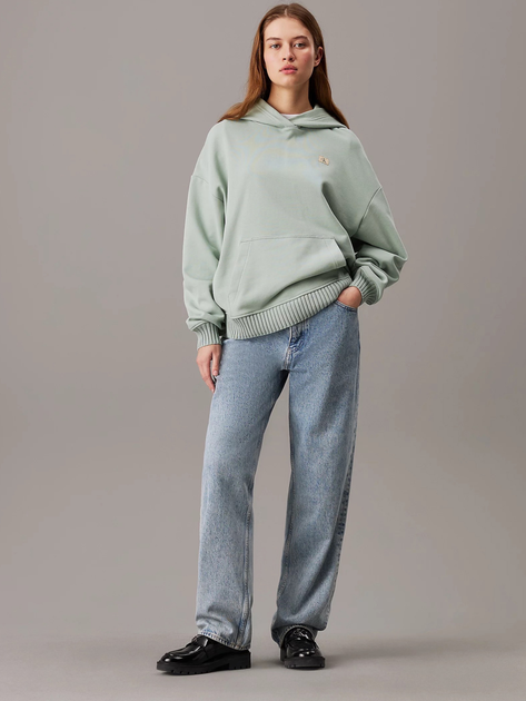 Худі жіноче Calvin Klein J20J224173-PCY L М'ятне (8720639430178) - зображення 3