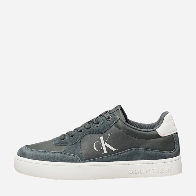 Sneakersy męskie do kostki Calvin Klein YM0YM01100-02I 41 Ciemnozielone (8720639478767) - obraz 3