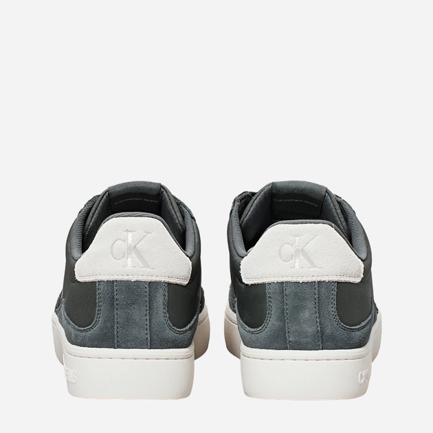 Sneakersy męskie do kostki Calvin Klein YM0YM01100-02I 41 Ciemnozielone (8720639478767) - obraz 4