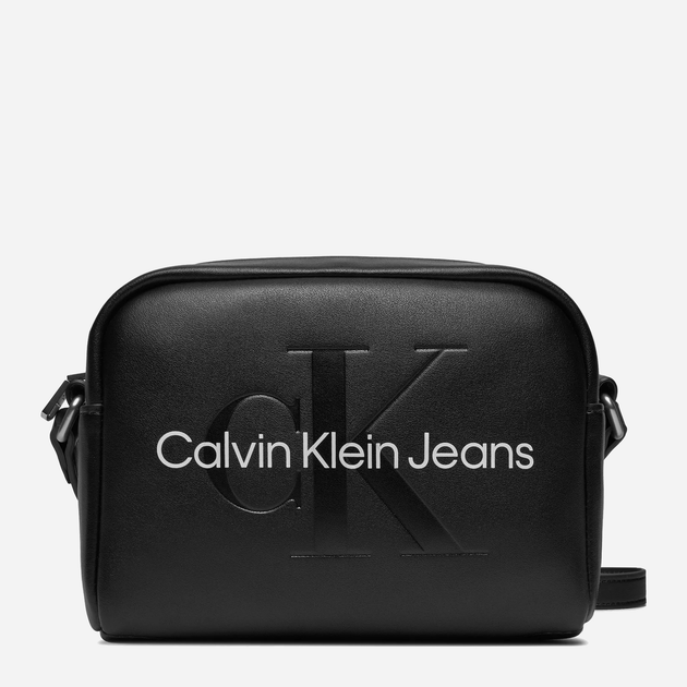 Сумка крос-боді через плече жіноча Calvin Klein K60K612220 Чорна (8720639814169) - зображення 1