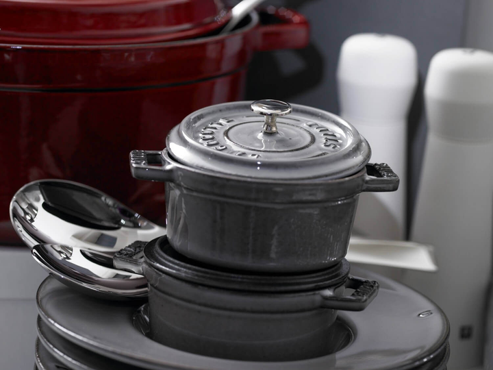 Каструля Staub Mini Cocotte Графітова 250 мл (3272341010186) - зображення 2