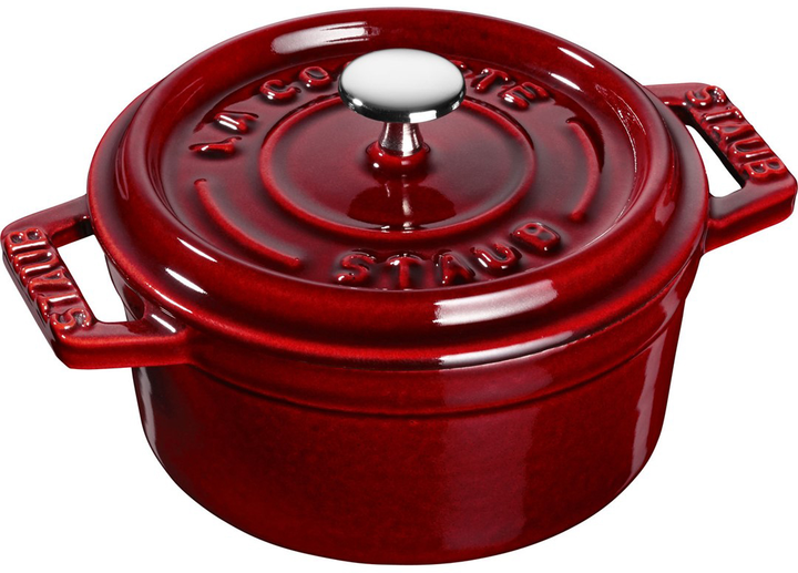 Каструля Staub Mini Cocotte Яскраво-червона 250 мл (3272341010872) - зображення 1