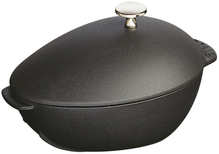 Garnek Staub La Cocotte owalny Czarny 2 l (3272341025234) - obraz 1