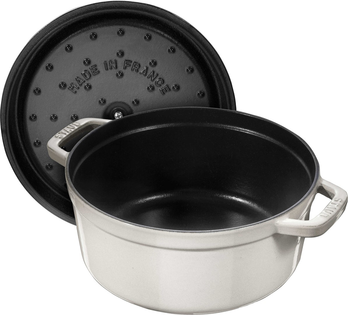 Garnek Staub La Cocotte Biały 2.6 l (3272340040214) - obraz 2