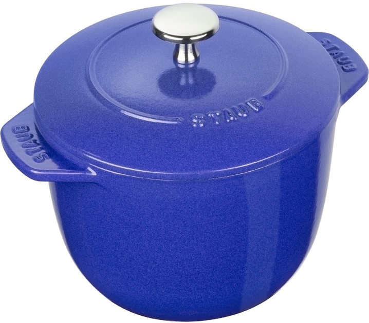 Garnek Staub La Cocotte Niebieski 3 l (3272340043987) - obraz 1