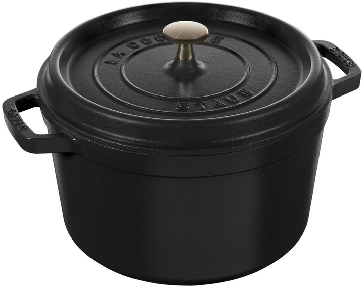 Каструля Staub La Cocotte Чорна 4.8 л (3272340044373) - зображення 1