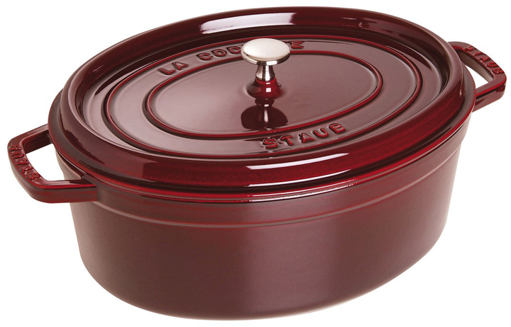 Garnek Staub La Cocotte Bordowy 5.5 l (3272341031877) - obraz 1