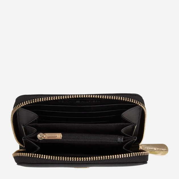 Гаманець жіночий Tommy Hilfiger AW0AW16582 Чорний (8720637869215) - зображення 3