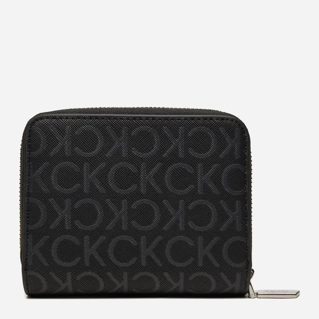 Гаманець жіночий зі штучної шкіри Calvin Klein K60K612433 Чорний (8720639574209) - зображення 2