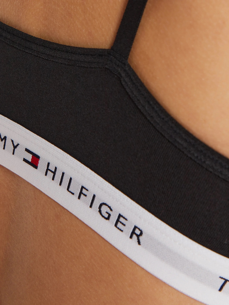 Набір бюстгальтерів без кісточок Tommy Hilfiger UW0UW05528-0R7 L 2 шт Чорний (8720637192559) - зображення 6