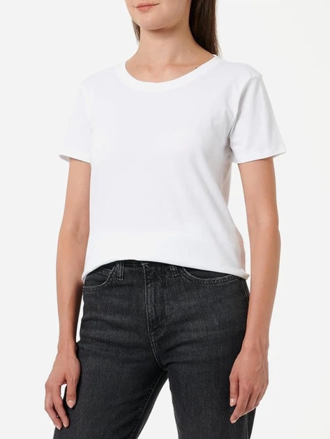 Zestaw koszulek damskichch Tommy Hilfiger UW0UW05525-0WV XS 2 szt Biały/Granatowy (8720637182604) - obraz 3