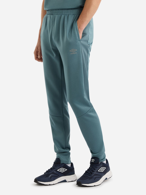 Акція на Спортивні штани чоловічі Umbro Sportswear Poly Pant 66547U-MLD M Темно-салатові від Rozetka