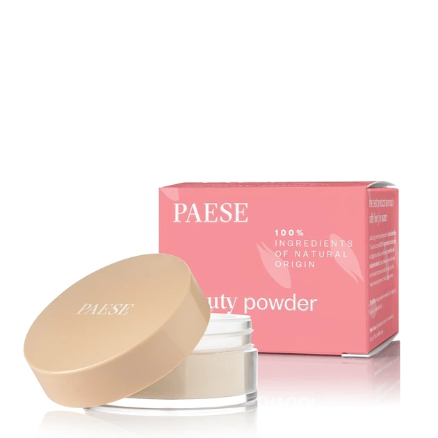 Пудра розсипчаста прозора Ячмінна Paese Beauty Loose Powder 10 г - Фото 1 Пудра розсипчаста прозора Ячмінна Paese Beauty Loose Powder 10 г - изображение 1