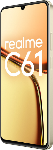 Мобільний телефон Realme C61 6/128GB Sparkle Gold (RMX3939) - зображення 2