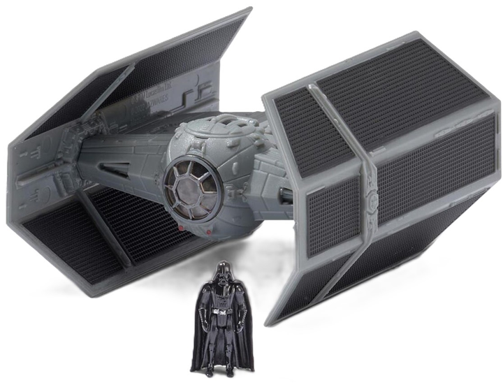 Figurka Jazwares Star Wars TIE Advanced Darth Vader (191726416234) - obraz 4
