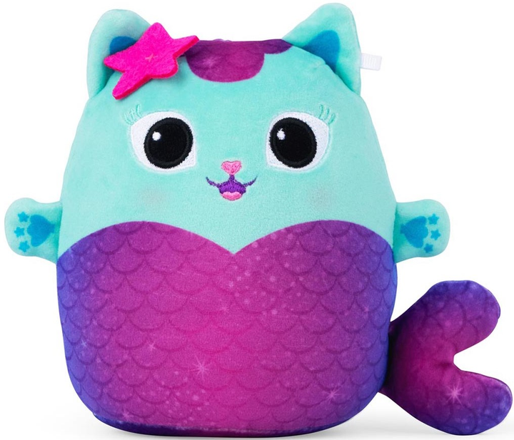 Плюшева іграшка Universal Plush Котячий будинок Габбі Русалка-кішка 30 см (3858893906674) - зображення 1