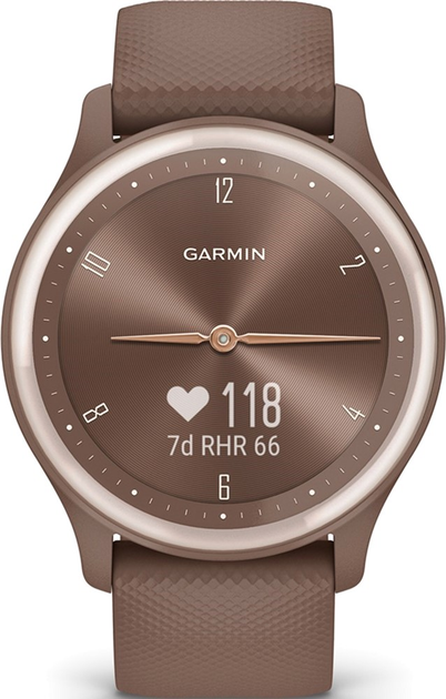 Спортивний годинник Garmin Vivomove Sport Cocoa (010-02566-02) - зображення 4