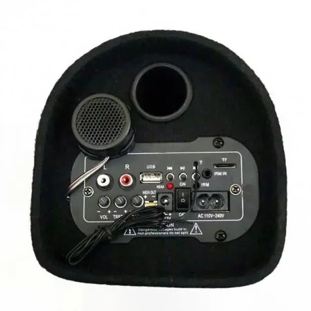 Активний Сабвуфер в Автомобіль Бочка ZPX Audio ZX-10Sub 1000w+Bluetooth Колонка в Машину - зображення 3