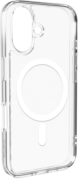 Etui Hurtel Puro Lite Mag MagSafe do Apple iPhone 16 Transparent (8018417486128) - obraz 1