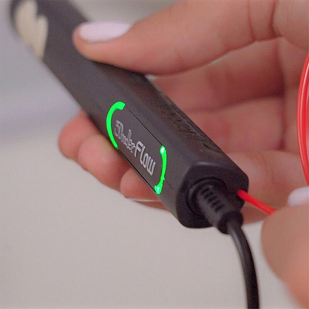 3D-ручка 3Doodler Flow для проф. використання 8 стрижнів + Аксесуари Синя (FLOW-INTL) - зображення 7