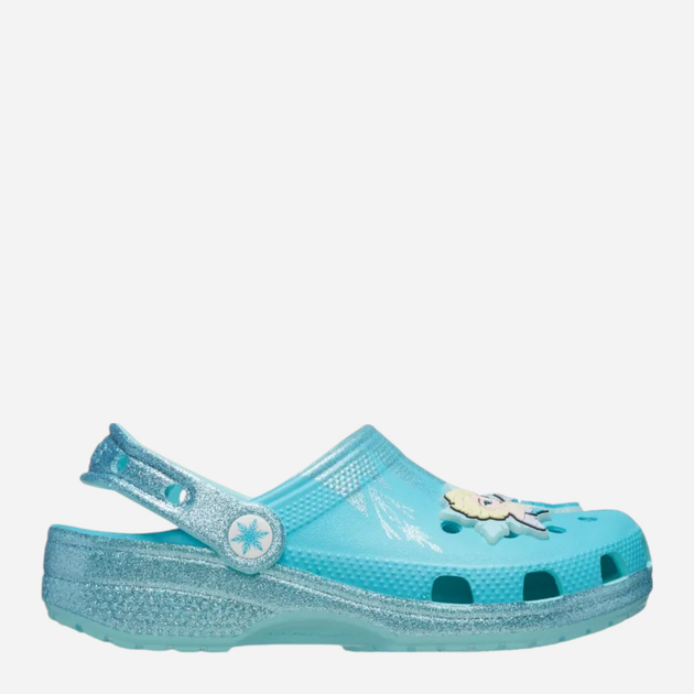 Дитячі крокси для дівчинки Crocs Classic Frozen Elsa Clog Kids 210235-90H 28-29 Різнокольорові (196265808076) - зображення 1