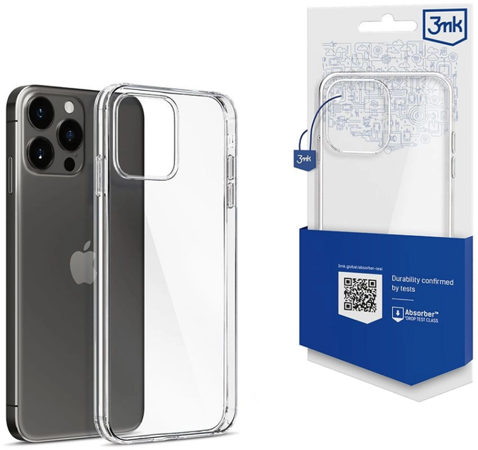 Акція на Панель 3MK Clear Case для Apple iPhone 15 Pro Max Transparent від Rozetka